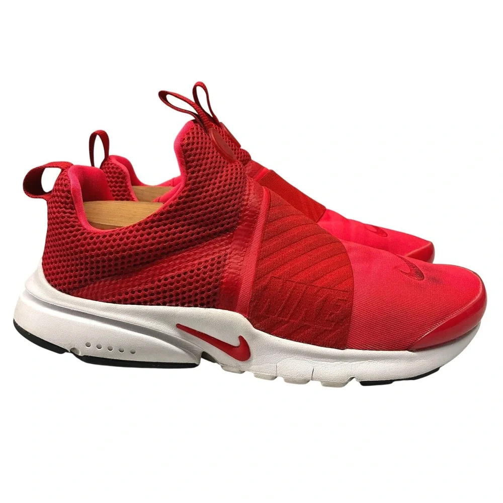 Nike Presto Extreme Slip On Sneakers Shoes Kids Youth 6Y Red Athletic Running